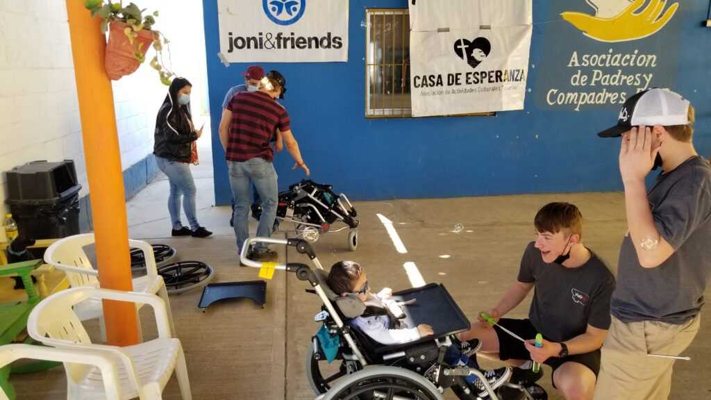 Mexico wheelchair distribution