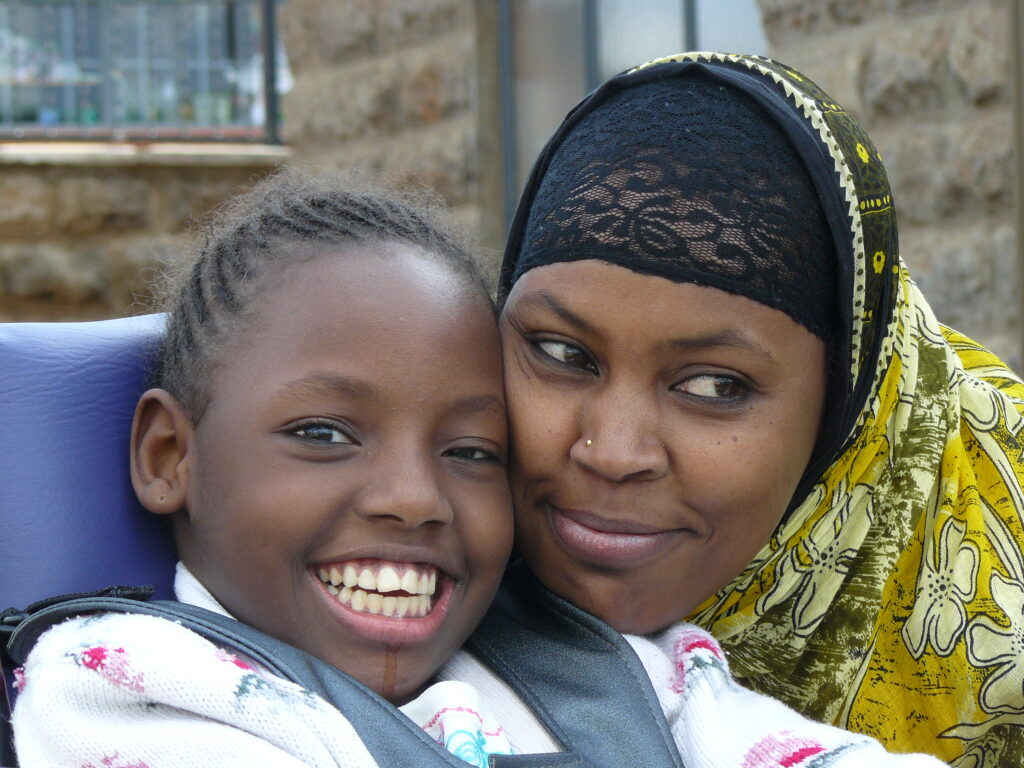 Kenyan mother and daughter
